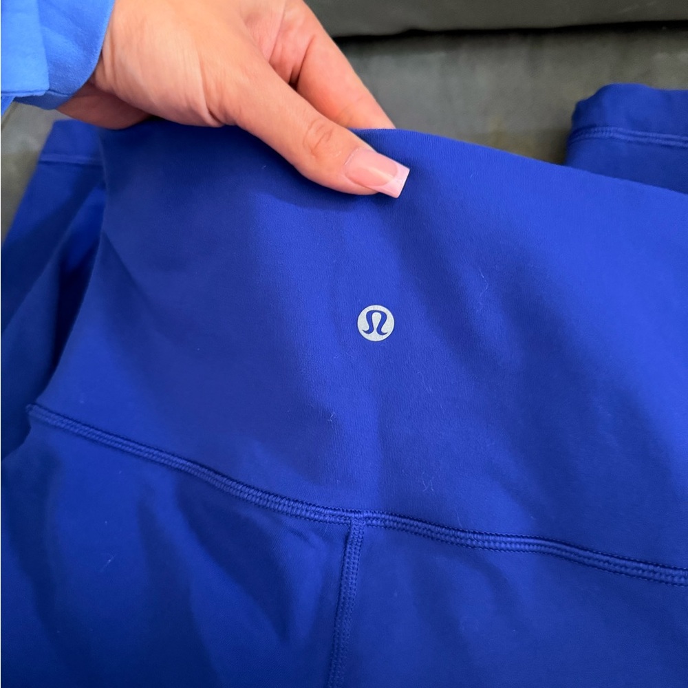 lululemon athletica Blue Leggings